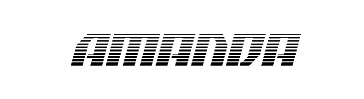 American Grain Gradient Italic  Free Fonts Download