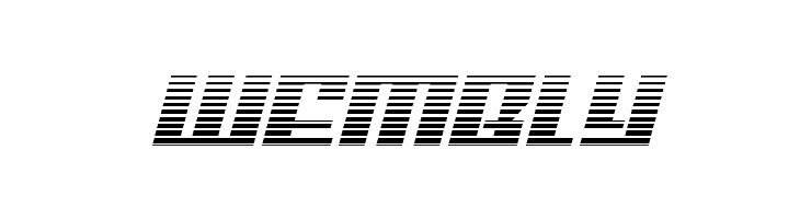 American Grain Gradient Italic  Free Fonts Download