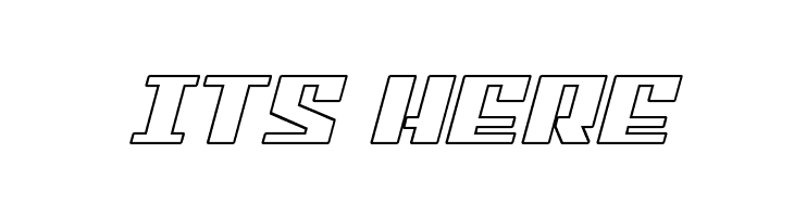 American Grain Outline Italic  Free Fonts Download