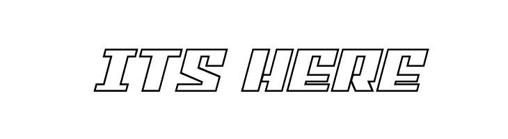 American Grain Bold Outl Itali  Free Fonts Download