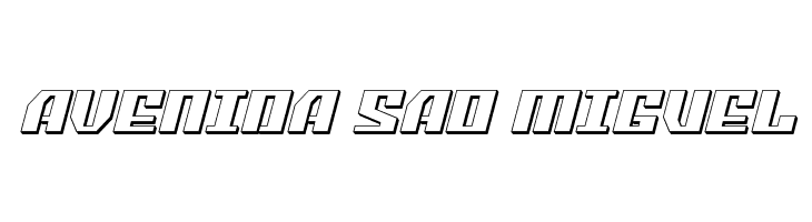 American Grain 3D Italic  Free Fonts Download