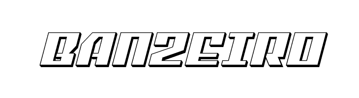 American Grain 3D Italic  Free Fonts Download