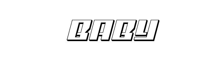 American Grain 3D Italic  Free Fonts Download