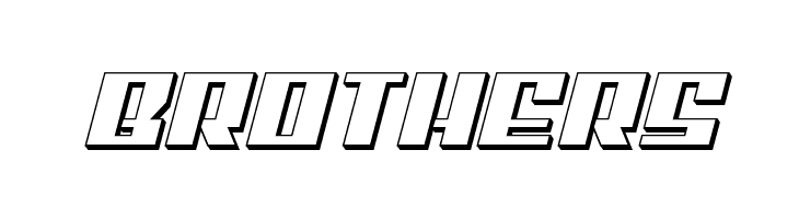 American Grain 3D Italic  Free Fonts Download