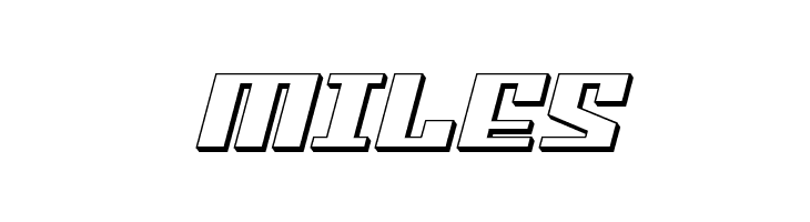 American Grain 3D Italic  Free Fonts Download