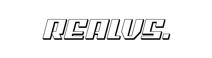 American Grain 3D Italic  Free Fonts Download