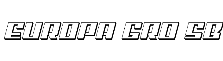 American Grain 3D Italic  Free Fonts Download