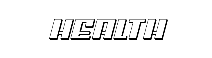 American Grain 3D Italic  Free Fonts Download