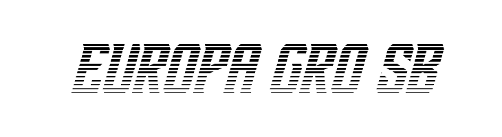 Drive Corps Scanlines Italic  Free Fonts Download