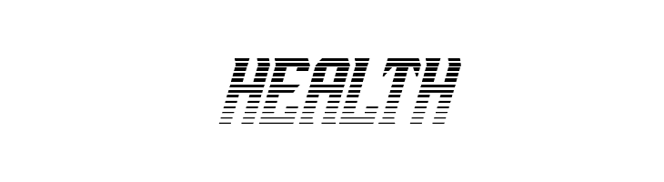 Drive Corps Scanlines Italic  Free Fonts Download