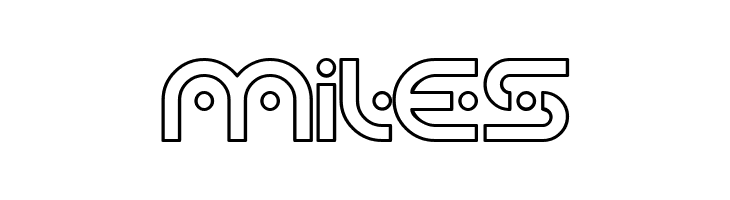 SF Planetary Orbiter Outline  Free Fonts Download