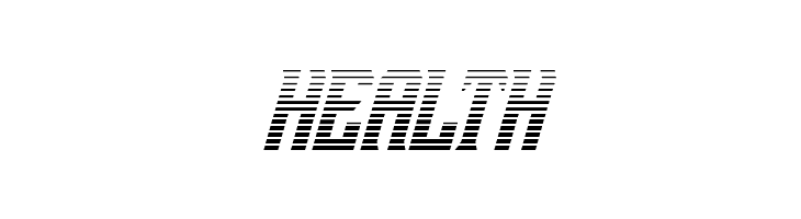 Drive Corps Gradient Italic  Free Fonts Download