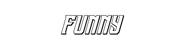 Drive Corps 3D Italic  Free Fonts Download