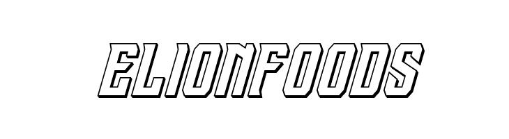 Drive Corps 3D Italic  Free Fonts Download
