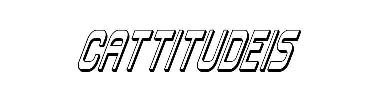 Blizzard Shaft 3D Super-Italic  Free Fonts Download