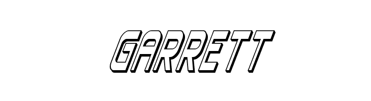 Blizzard Shaft 3D Super-Italic  Free Fonts Download