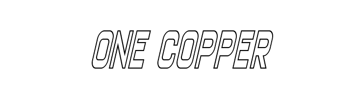 Blizzard Shaft Outline SemItal  Free Fonts Download