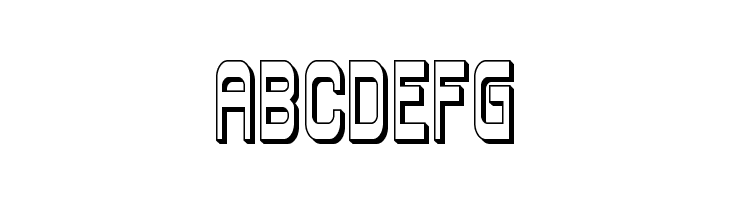 Blizzard Shaft 3D  Free Fonts Download