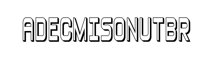 Blizzard Shaft 3D  Free Fonts Download