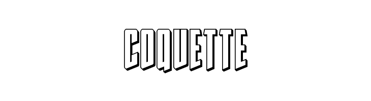Rhinoclops 3D  Free Fonts Download