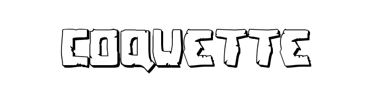 Coffin Stone 3D  Free Fonts Download