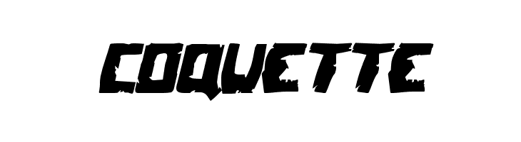 Coffin Stone Staggered Italic  Free Fonts Download