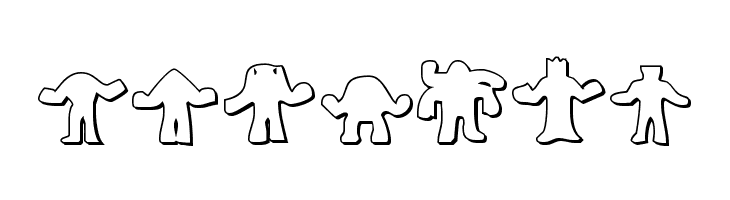 Kinnihuman 3D  Free Fonts Download