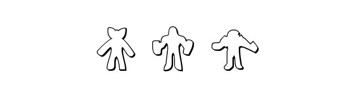 Kinnihuman 3D  Free Fonts Download