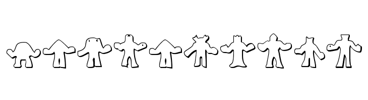 Kinnihuman 3D  Free Fonts Download