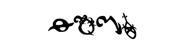 Devil's Tongue Leftalic  Free Fonts Download