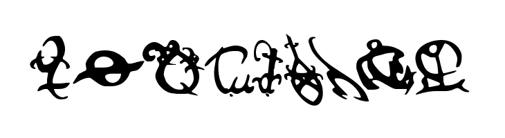 Devil's Tongue Leftalic  Free Fonts Download