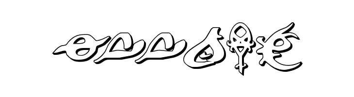 Devil's Tongue 3D  Free Fonts Download