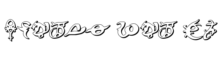Devil's Tongue 3D  Free Fonts Download