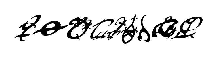 Devil's Tongue Italic  Free Fonts Download