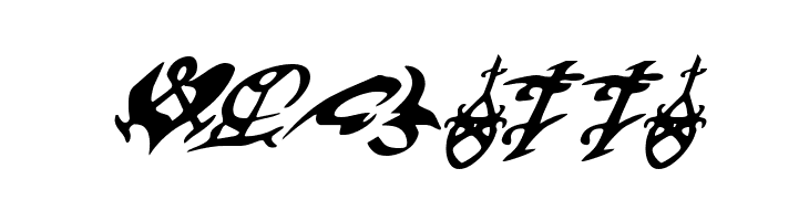 Devil's Tongue Italic  Free Fonts Download