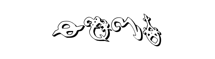 Devil's Tongue 3D Leftalic  Free Fonts Download