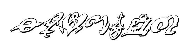 Devil's Tongue 3D Italic  Free Fonts Download