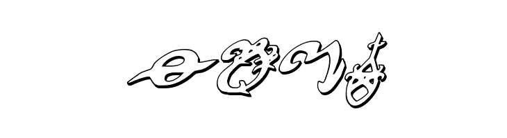 Devil's Tongue 3D Italic  Free Fonts Download