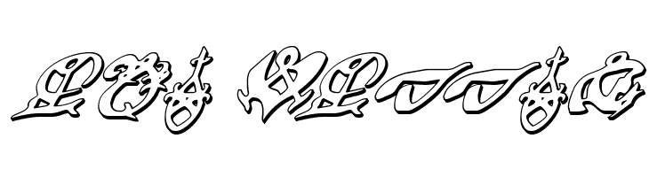 Devil's Tongue 3D Italic  Free Fonts Download