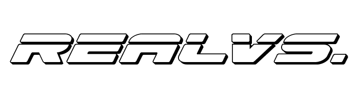 Speed Phreak 3D Italic  Free Fonts Download