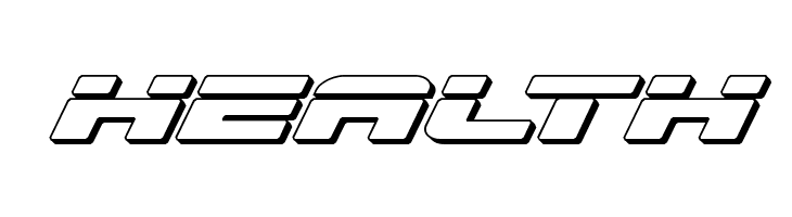 Speed Phreak 3D Italic  Free Fonts Download