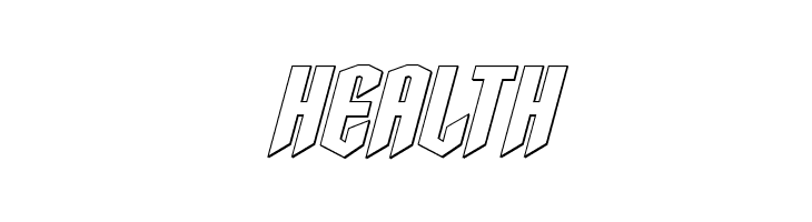 Sleigher Outline Italic  Free Fonts Download