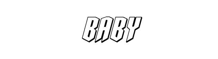 Sleigher 3D Italic  Free Fonts Download