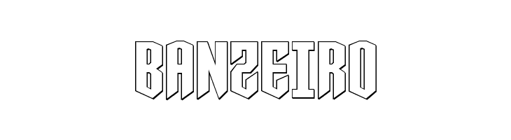 Sleigher Outline  Free Fonts Download