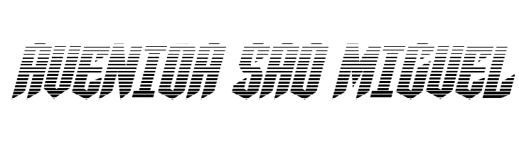 Sleigher Gradient Italic  Free Fonts Download