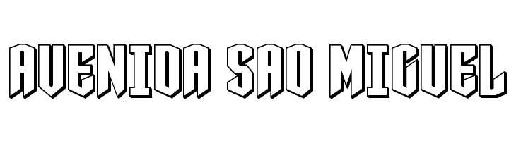 Sleigher 3D  Free Fonts Download