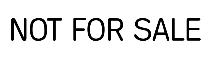 NOT%2BFOR%2BSALE Mercedes Regular Font