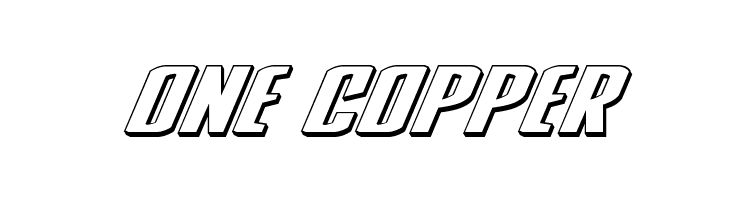 National Express 3D Italic  Free Fonts Download