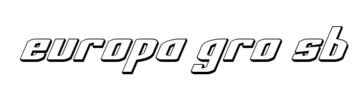 National Express 3D Italic  Free Fonts Download