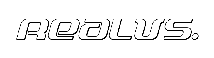 Yeoman Jack 3D Italic  Free Fonts Download